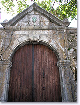 Saint Leger les Melezes, old door