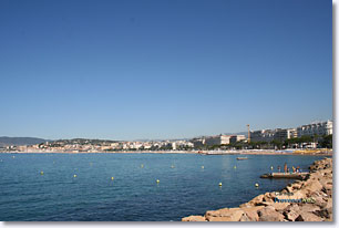 Cannes, the bay