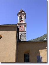 Fontan, bell tower