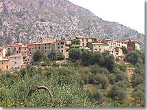 Gorbio - le village