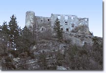 Guillaumes, ruins of the castle