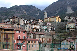 Lantosque, the village