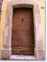 Levens, old door
