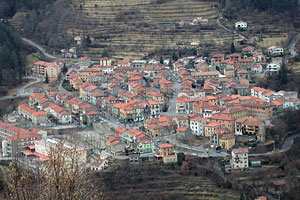 Roquebilliere, the village