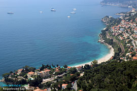 Roquebrune Cap Martin, vue mer