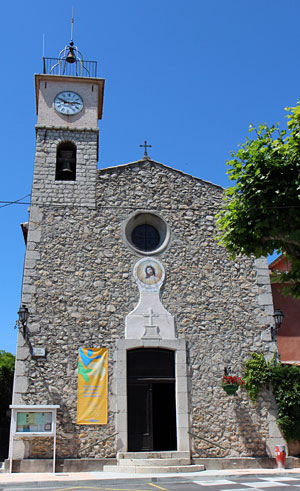  La Roquette sur Siagne, church