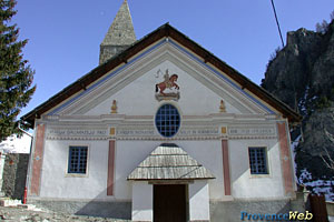Saint Dalmas le Selvage, church
