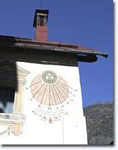 Saint Etienne de Tinee, sundial