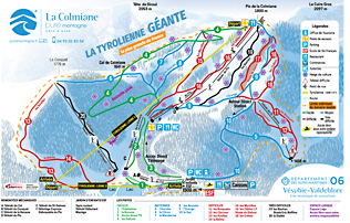 Pistes de Ski de La Colmiane