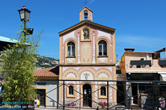 Villefranche sur Mer, chapelle Saint Pierre décorée par Cocteau