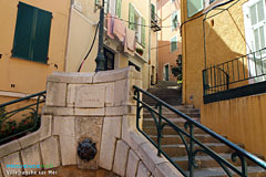 Villefranche sur Mer, fountain