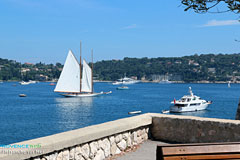 Villefranche sur Mer, voilier