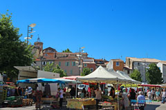 Aubagne, typical provencal market