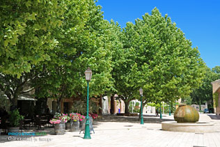 Chateauneuf-le-Rouge, fountain