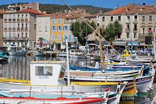 La Ciotat, typical Provence boats