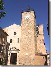 Lancon de Provence, church