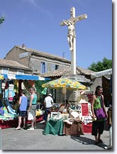 Maussane les Alpilles, market