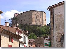 Meyrargues, the castle overlooking the village