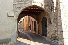 Trets, gate of the medieval village
