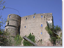 Montbrun les Bains, ruined castle