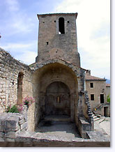 Le Poet-Laval, ruins of a belltower