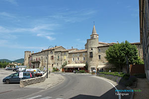 Taulignan, the village and the Malle Poste restaurant