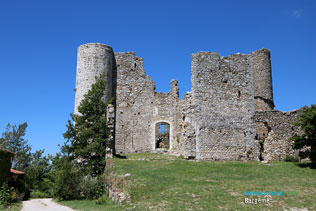Bargeme, castle Sabran de Ponteves
