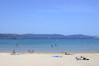 Cavalaire sur Mer, beach