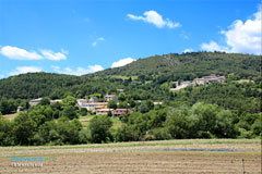 Châteauvieux, le village vu de loin