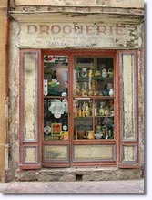 Cotignac, old shop