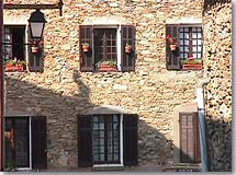 La Garde Freinet, typical stone Facade