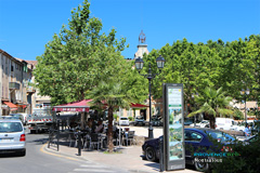 Montauroux, main square