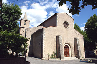 La Roquebrussanne, church
