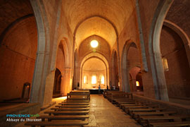 Abbaye du Thoronet, la nef