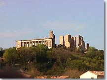 Tourves, ruines du château