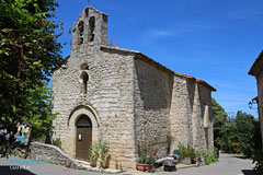 Castellet, church