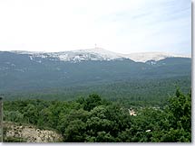 View of the Mont Ventoux from Flassan