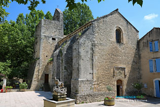 Fontaine de Vaucluse,  church