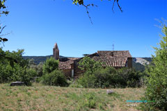 Gignac, church