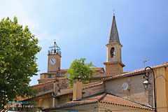 Loriol du Comtat, bell-tower and clock-tower
