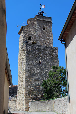 Malaucene, clock tower
