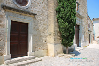 Saint Saturnin les Avignon, church doors