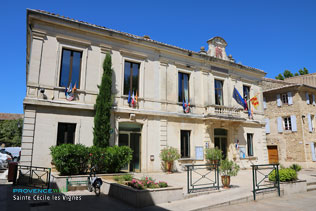 Sainte Cécile les Vignes, mairie