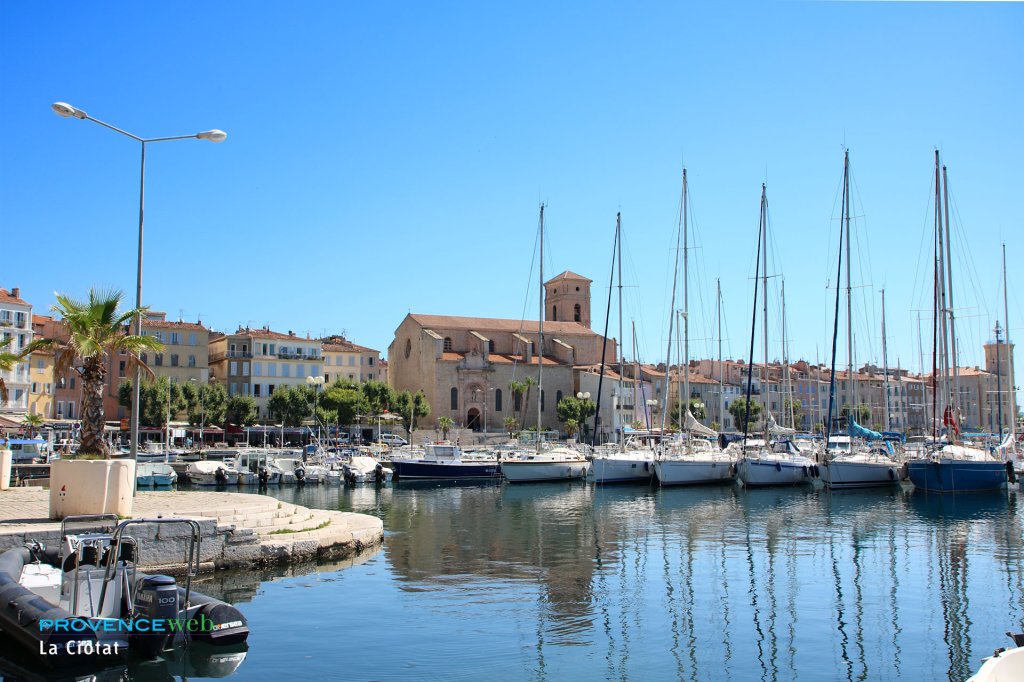 La Ciotat - seaside town in the Bouches du Rhone, Provence - France